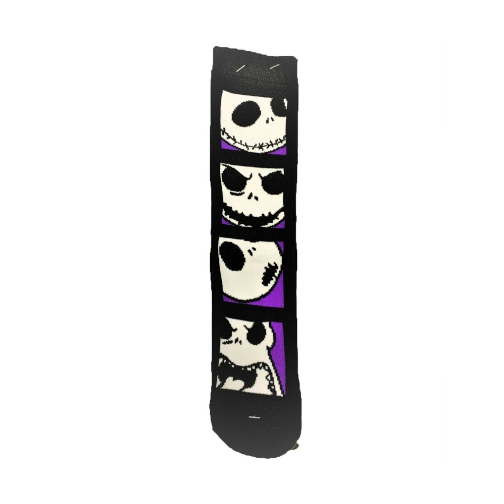 Disney Parks Nightmare Before Christmas Jack Skellington Faces Socks New